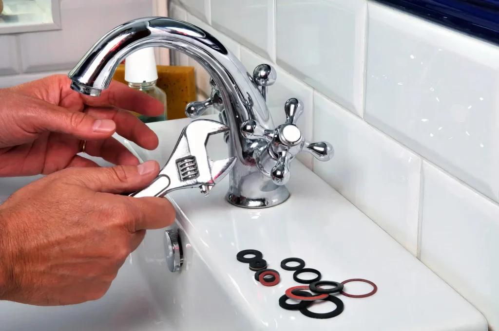 Bathroom faucet repair and fixture replacement by Sun City Center Plumbing Pros